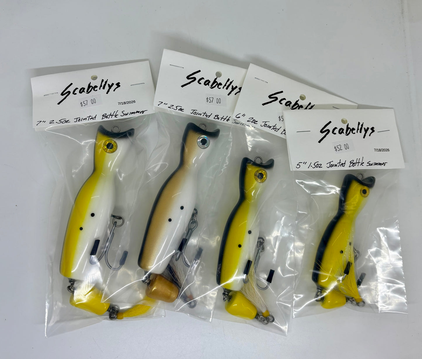 Scabellys Jointed Bottle Swimmer