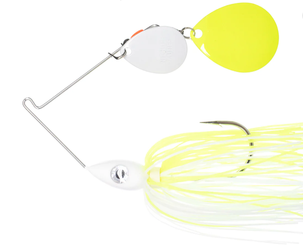 Nichols Lures Pulsator Metal Flake Spinnerbait Double Colorado