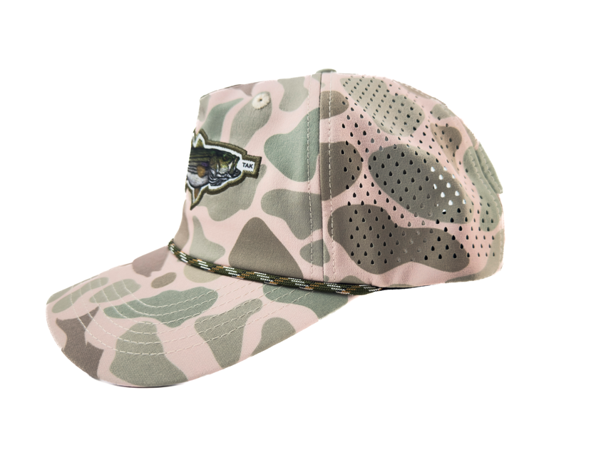 Greenhead | Performance Snapback | Striper Camo