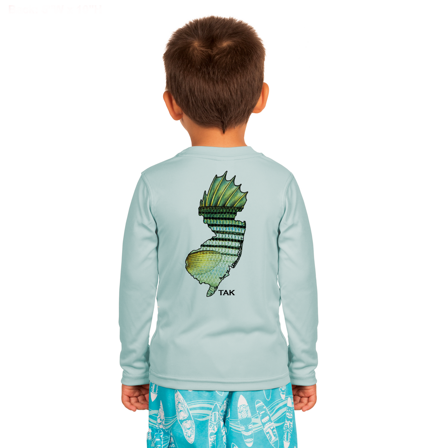 Toddler-Youth NJ Striper Solar Tech L/S