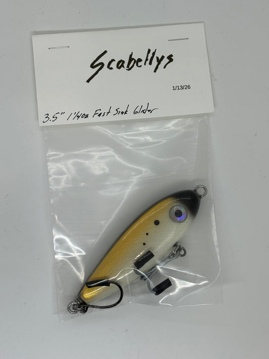 Scabellys 3.5'' Fast Sink Glider