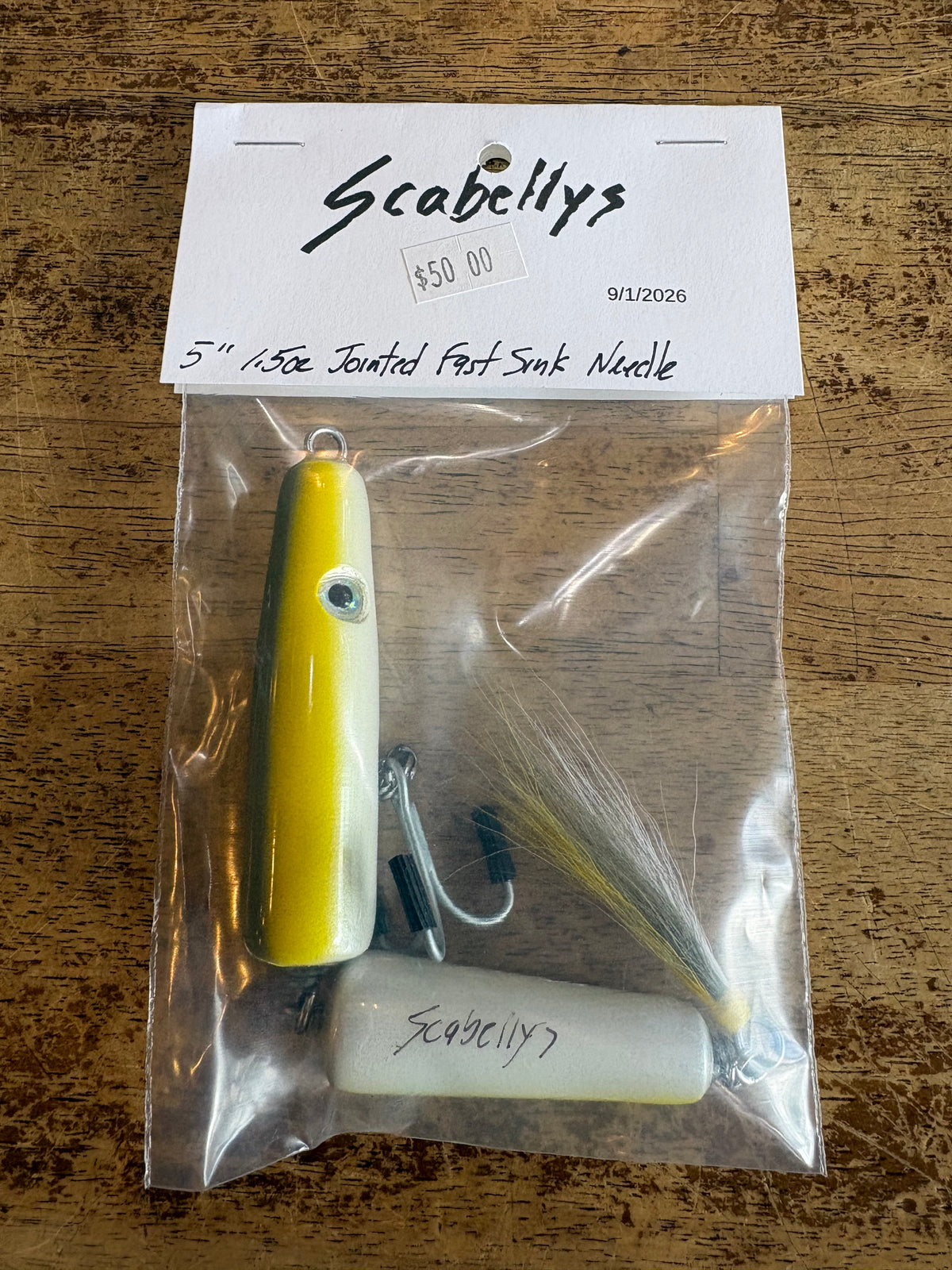 Scabellys 5'' Jointed Fast Sinking Needle