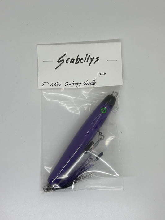 Scabellys 5'' Sinking Needle
