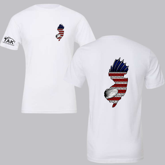 NJ Striper USA tee